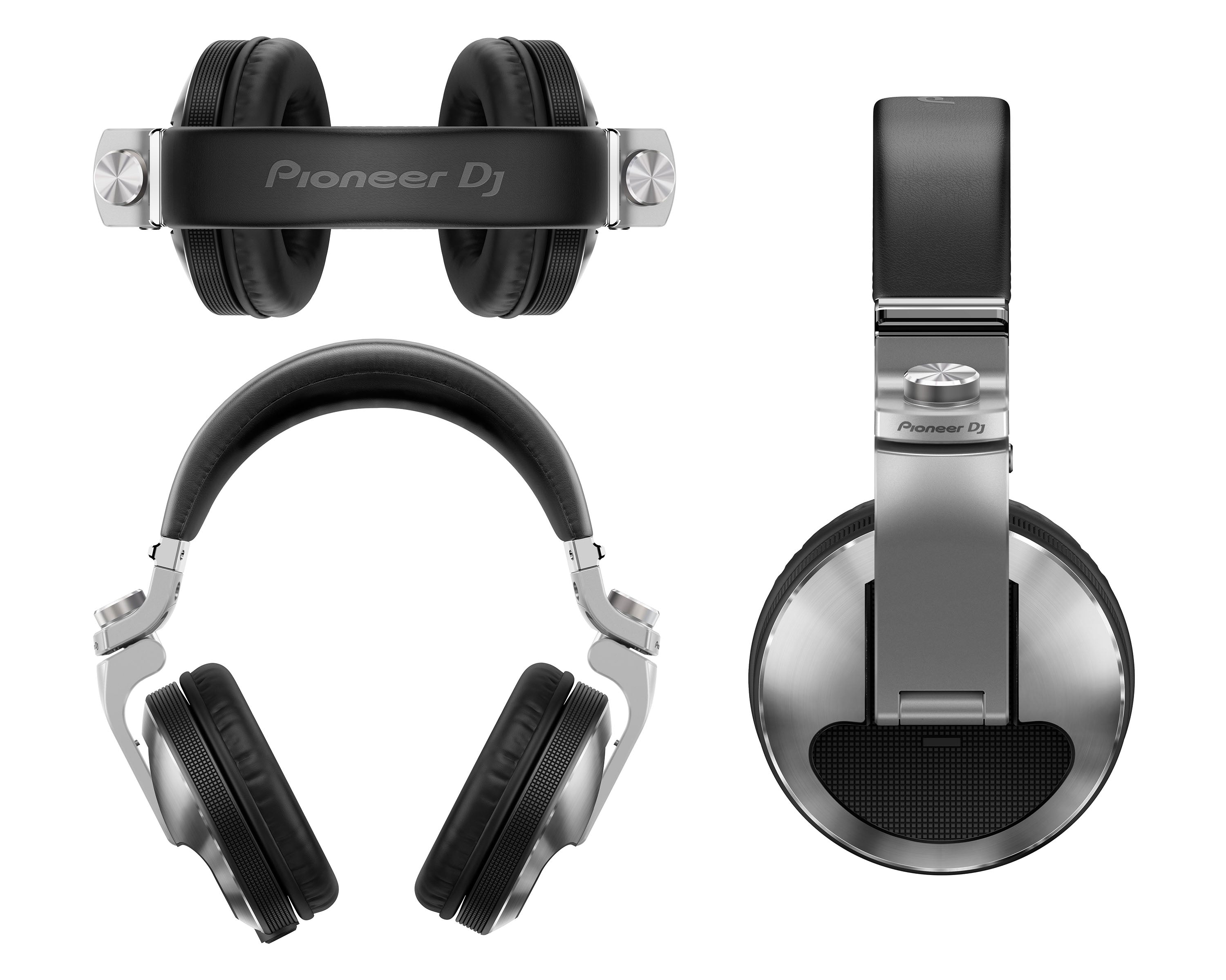 PIOHDJX10S.C - Pioneer DJ HDJ X10 S Pro DJ 50mm Headphones with Swivel Ear Silver Image 3
