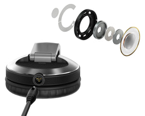 PIOHDJX10S.C - Pioneer DJ HDJ X10 S Pro DJ 50mm Headphones with Swivel Ear Silver Image 4