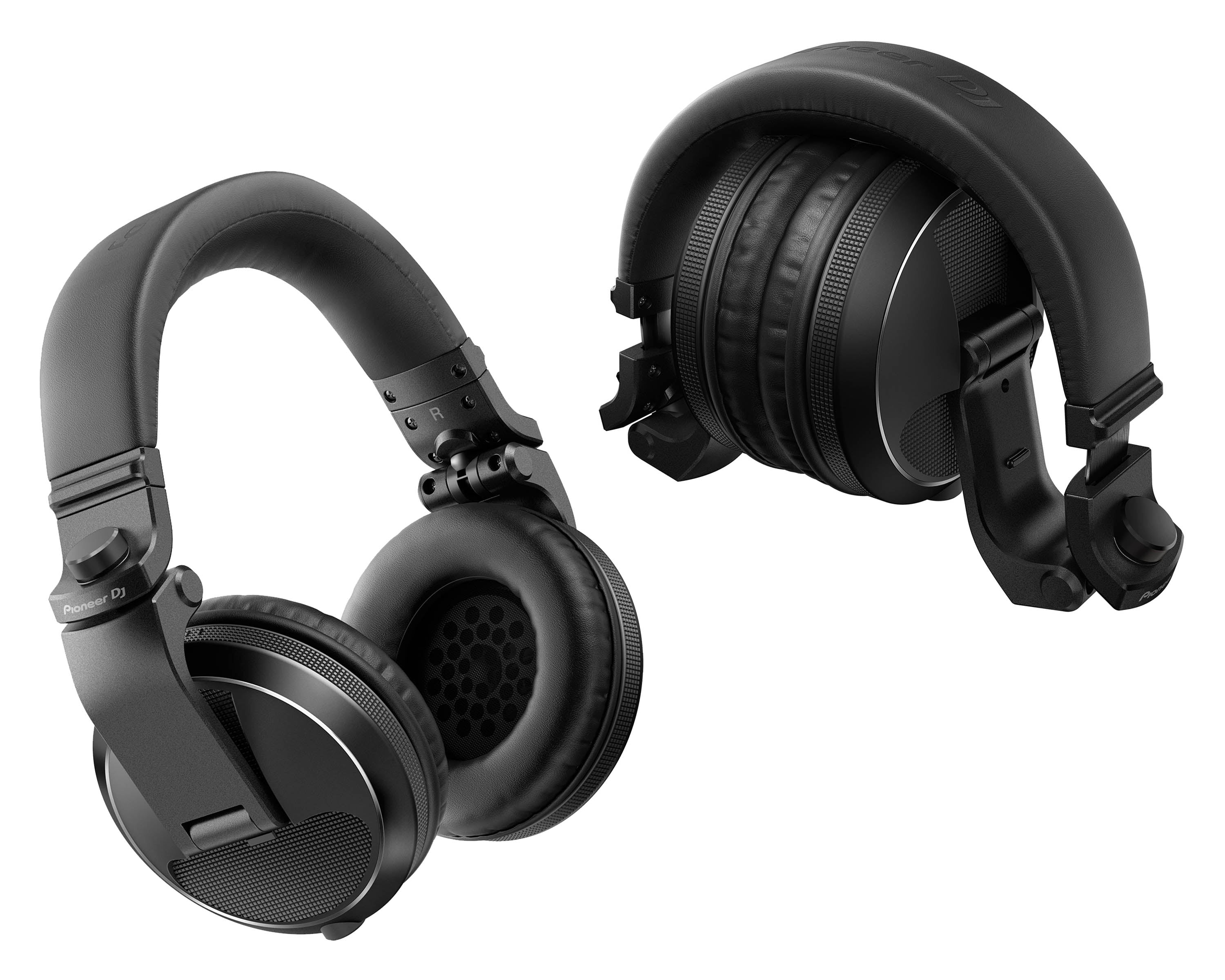 PIOHDJX5.C - Pioneer DJ HDJ X5 K Pro DJ 40mm Headphones with Swivel Ear Black Image 2