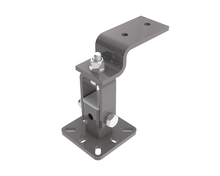 POWCCM60G - Powerdrive CCM60 G Top Mount Ceiling Joggle Bracket Type 60 Plate 18kg Blk Image 1