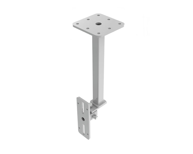 POWCMFB65W - Powerdrive CMFB65 W Back Mount Ceiling Bracket 340mm Drop Type 65 18kg White Image 1