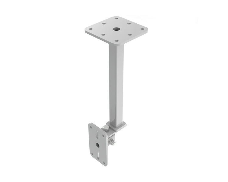 POWCMFB75W - Powerdrive CMFB75 W Back Mount Ceiling Bracket 340mm Drop Type 75 18kg White Image 1