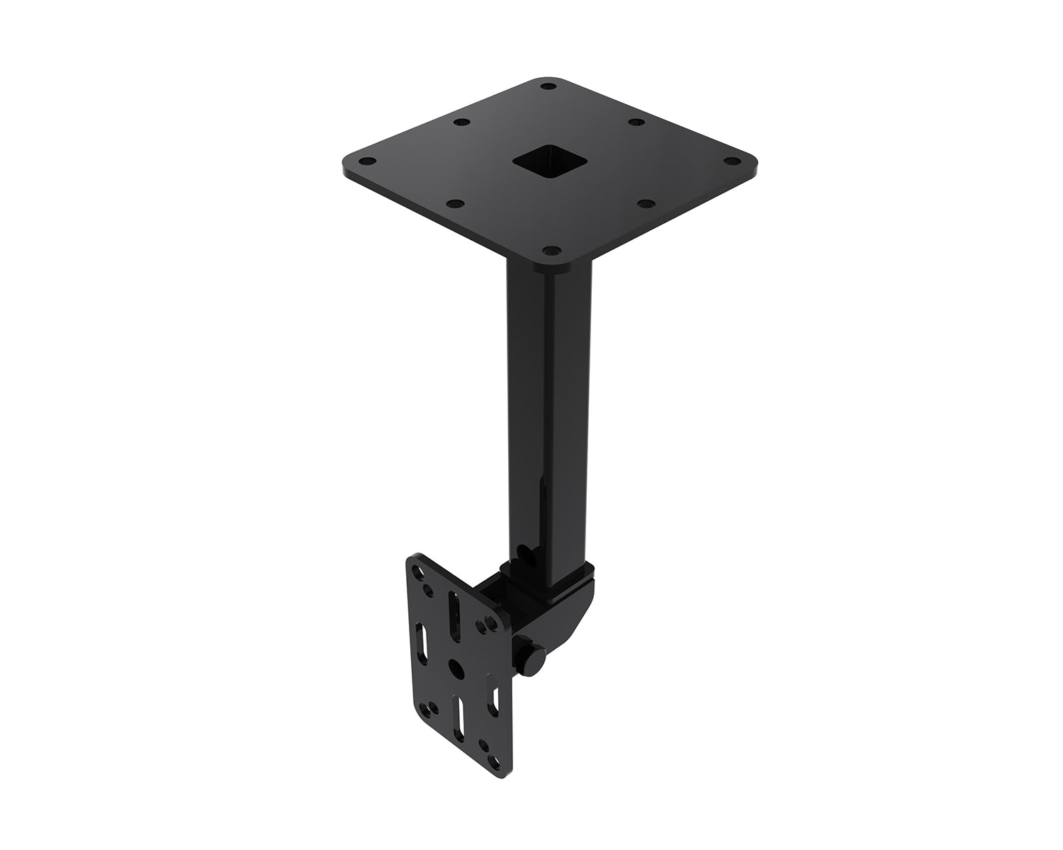 POWCMHB100 - Powerdrive CMHB100 B Back Mount Ceiling Bracket 376mm Drop Type 100 40kg Blk Image 1