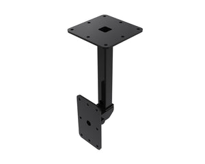 POWCMHB120 - Powerdrive CMHB120 B Back Mount Ceiling Bracket 376mm Drop Type 120 40kg Blk Image 1