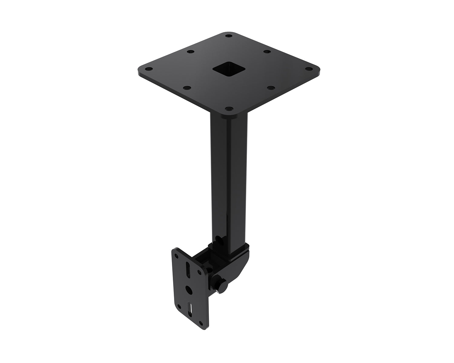 POWCMHB75 - Powerdrive CMHB75 B Back Mount Ceiling Bracket 376mm Drop Type 75 40kg Black Image 1