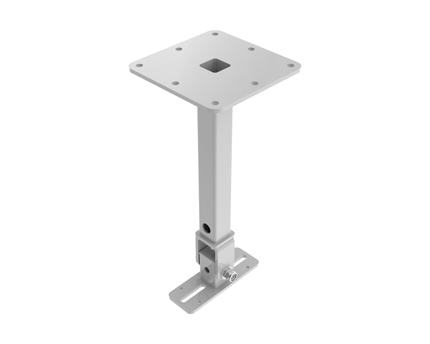 POWCMHT65W - Powerdrive CMHT65 W Top Mount Ceiling Bracket 418mm Drop Type 65 40kg White Image 1