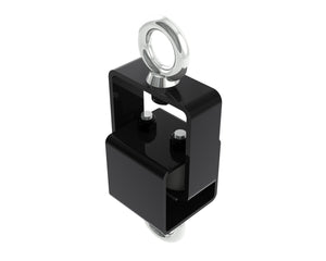 POWCPLAV02 - Powerdrive CPLAV02 B Inline Anti Vibration Coupler with M10 Eyebolt 40kg Blk Image 1