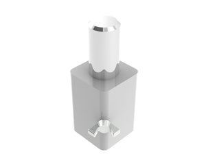 POWDTA0135W - Powerdrive DTA0135 W 35mm Spigot Mount for 48mm 51mm (2inch) Tube White Image 1