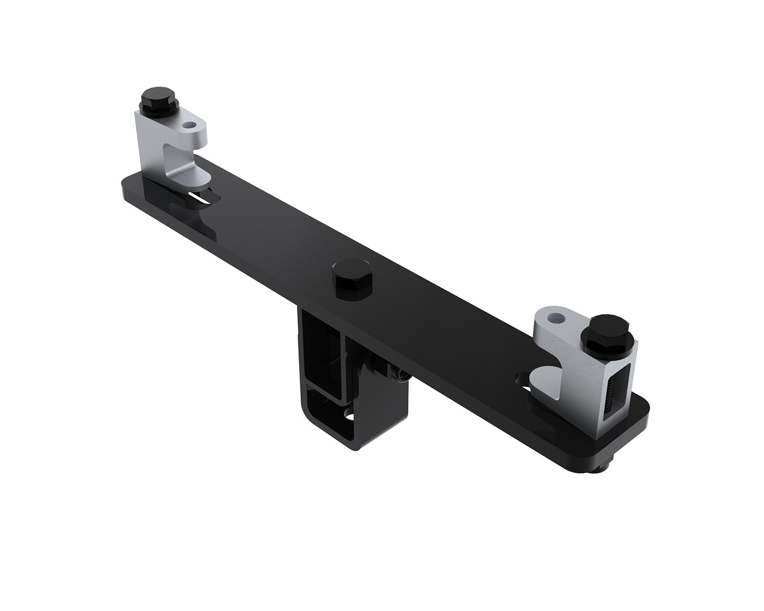 POWKBD1000LB - Powerdrive KBD1000L B Girder Bracket 230mm 320mm Variable Angle Drop Black Image 1