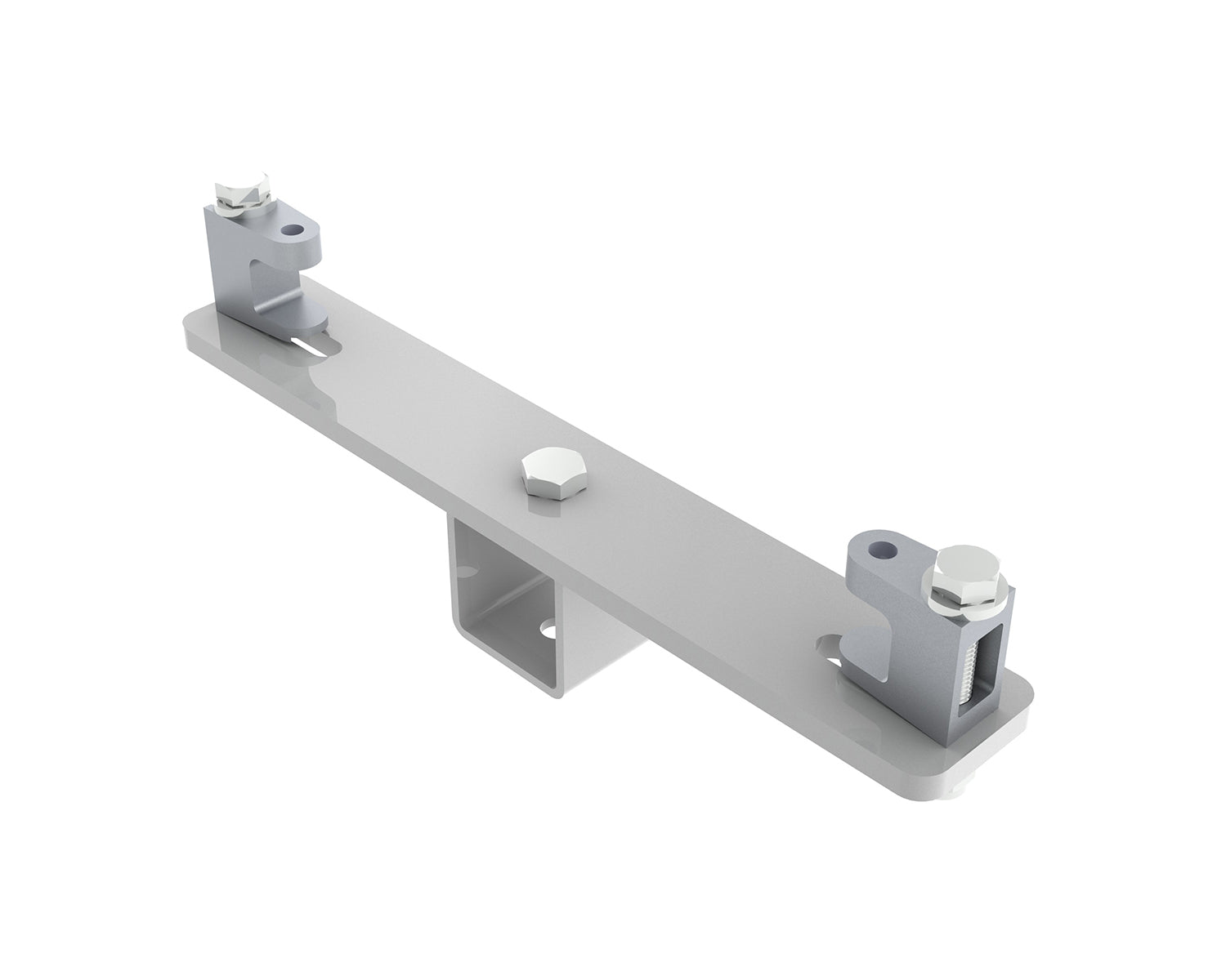 POWKBD2000LW - Powerdrive KBD2000L W Girder Bracket 230mm 320mm Fixed Drop White Image 1