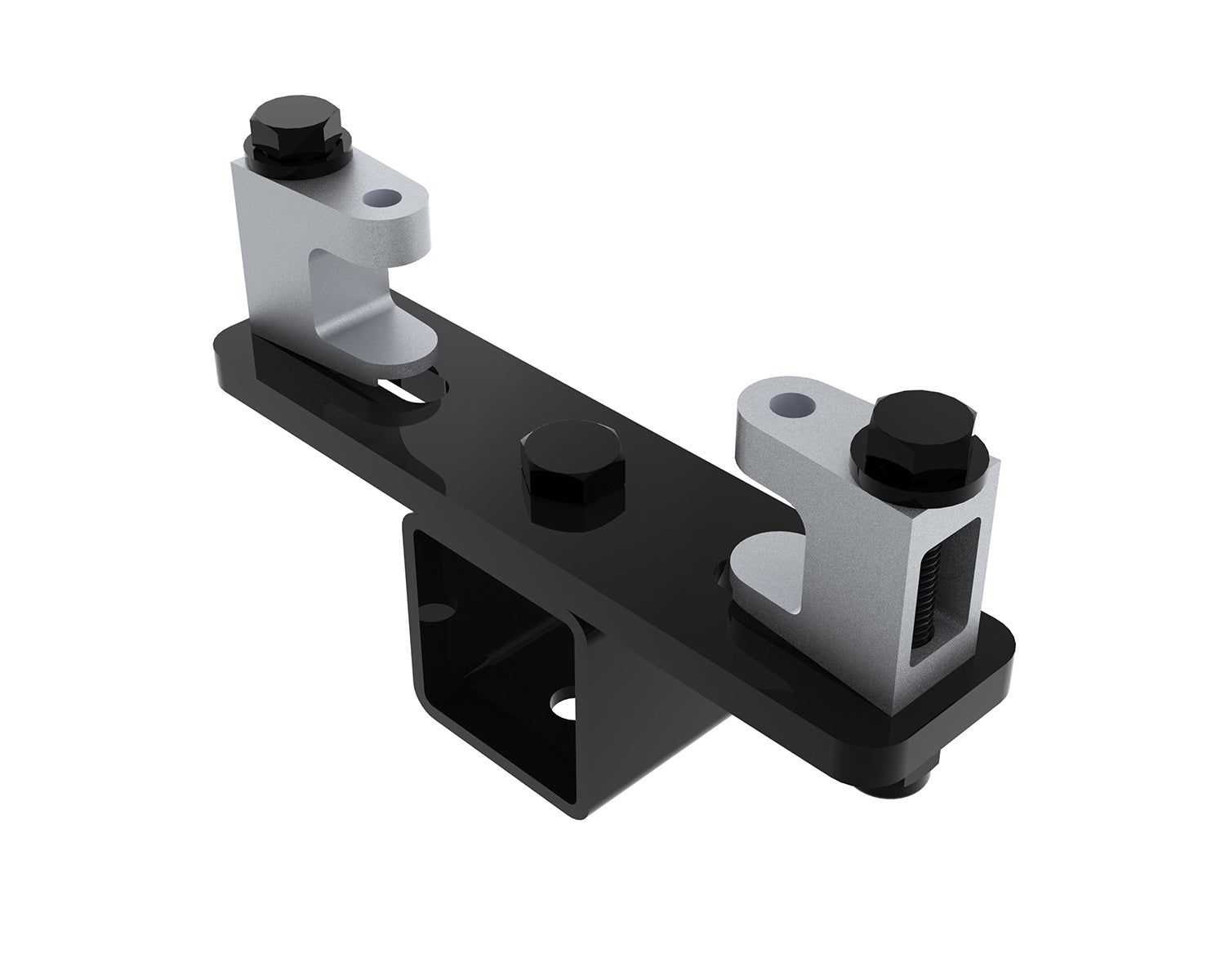 POWKBD2000SB - Powerdrive KBD2000S B Girder Bracket 75mm 155mm Fixed Drop Black Image 1