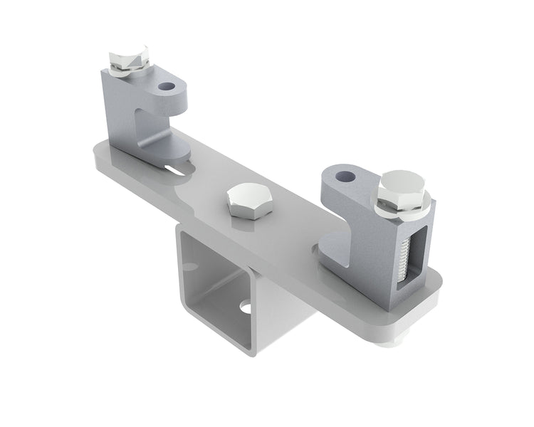 POWKBD2000SW - Powerdrive KBD2000S W Girder Bracket 75mm 155mm Fixed Drop White Image 1