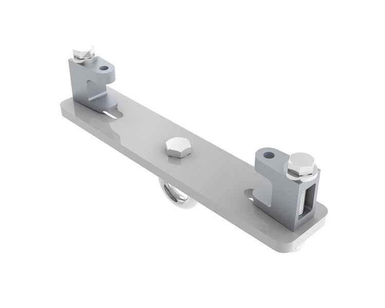 POWKBD3MW - Powerdrive KBD3000M W Girder Bracket 145mm 235mm M12 Eyebolt White Image 1