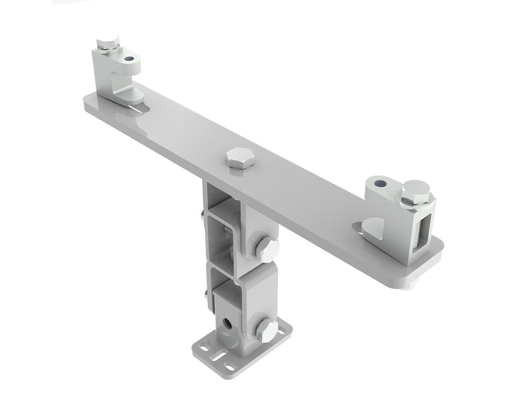 POWKBD4050LW - Powerdrive KBD4050L W Girder Bracket 230mm 320mm Type 50 Plate White Image 1