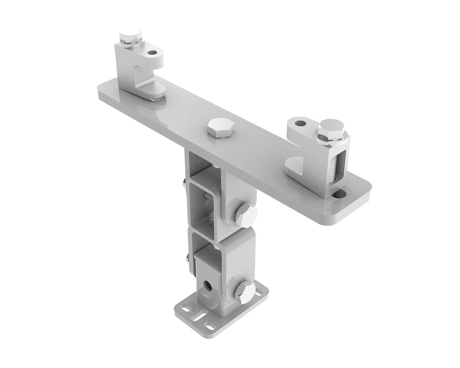 POWKBD4050MW - Powerdrive KBD4050M W Girder Bracket 145mm 235mm Type 50 Plate White Image 1