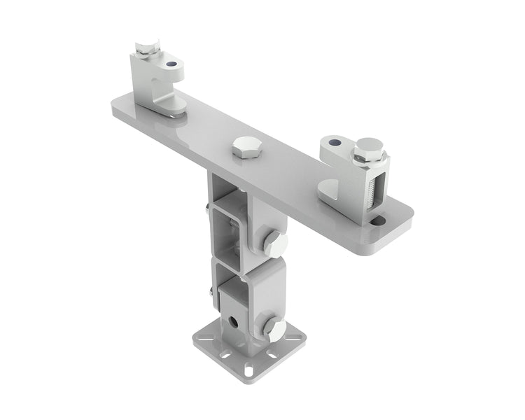 POWKBD4060MW - Powerdrive KBD4060M W Girder Bracket 145mm 235mm Type 60 Plate White Image 1