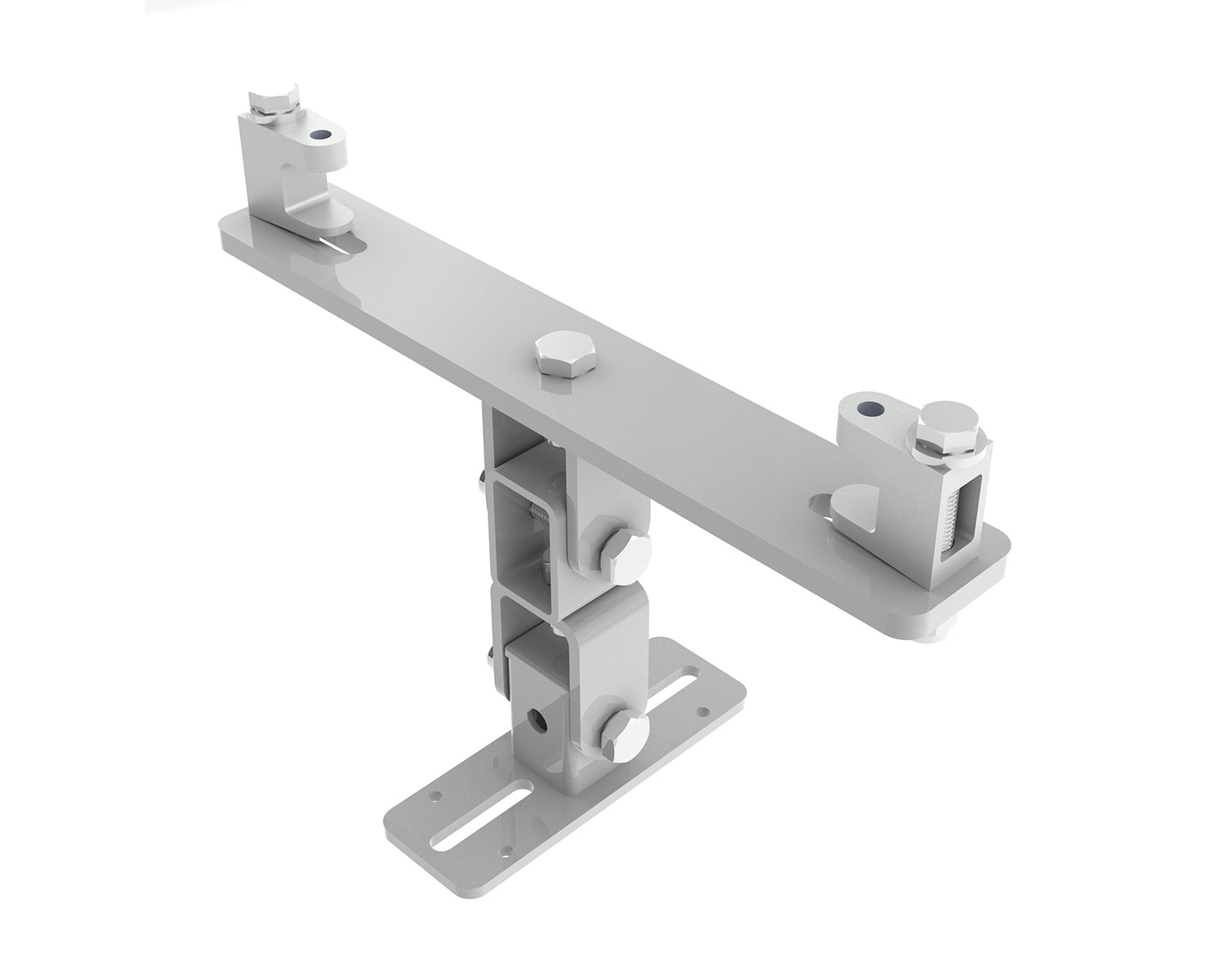 POWKBD4065LW - Powerdrive KBD4065L W Girder Bracket 230mm 320mm Type 65 Plate White Image 1