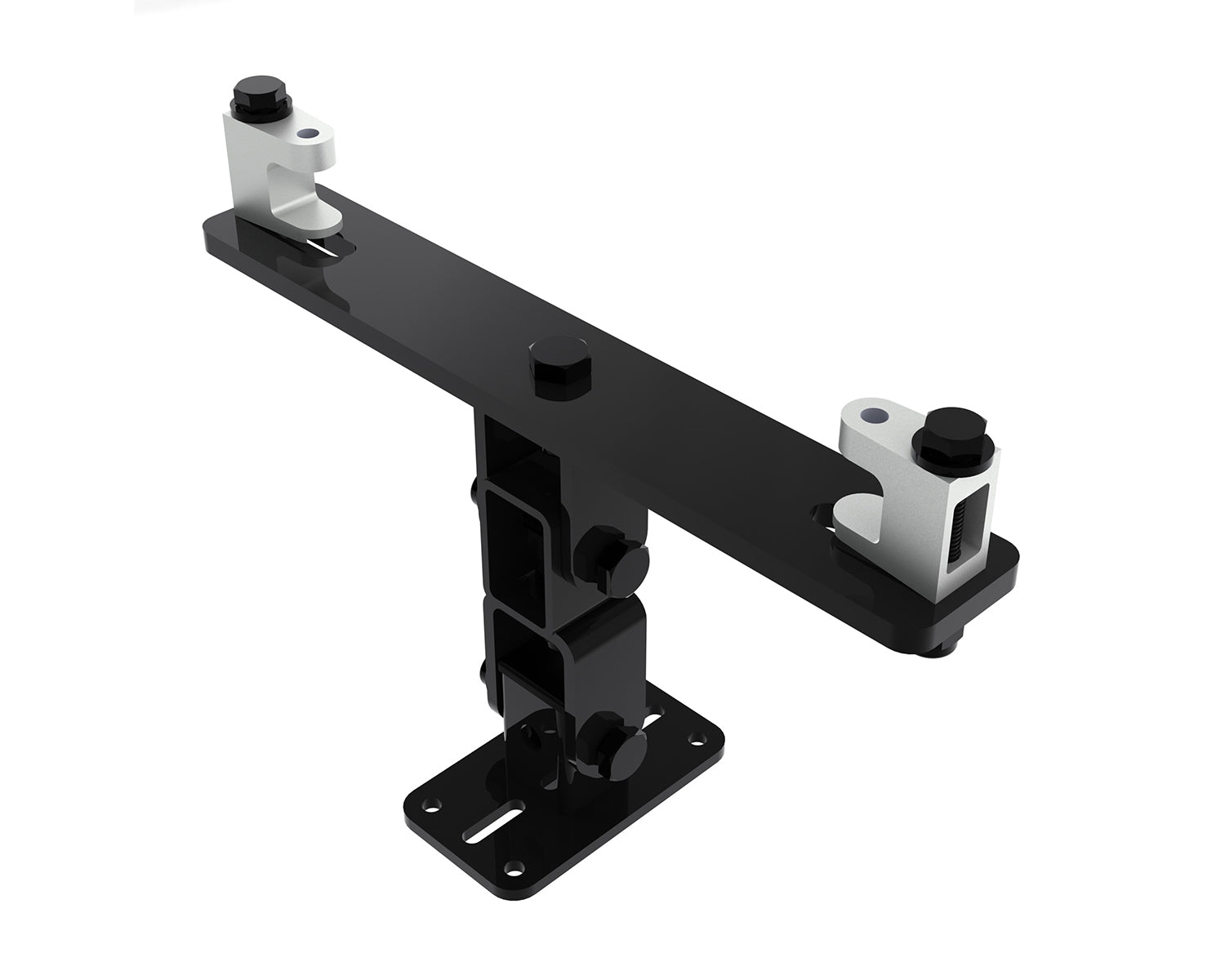 POWKBD4075LB - Powerdrive KBD4075L B Girder Bracket 230mm 320mm Type 75 Plate Black Image 1