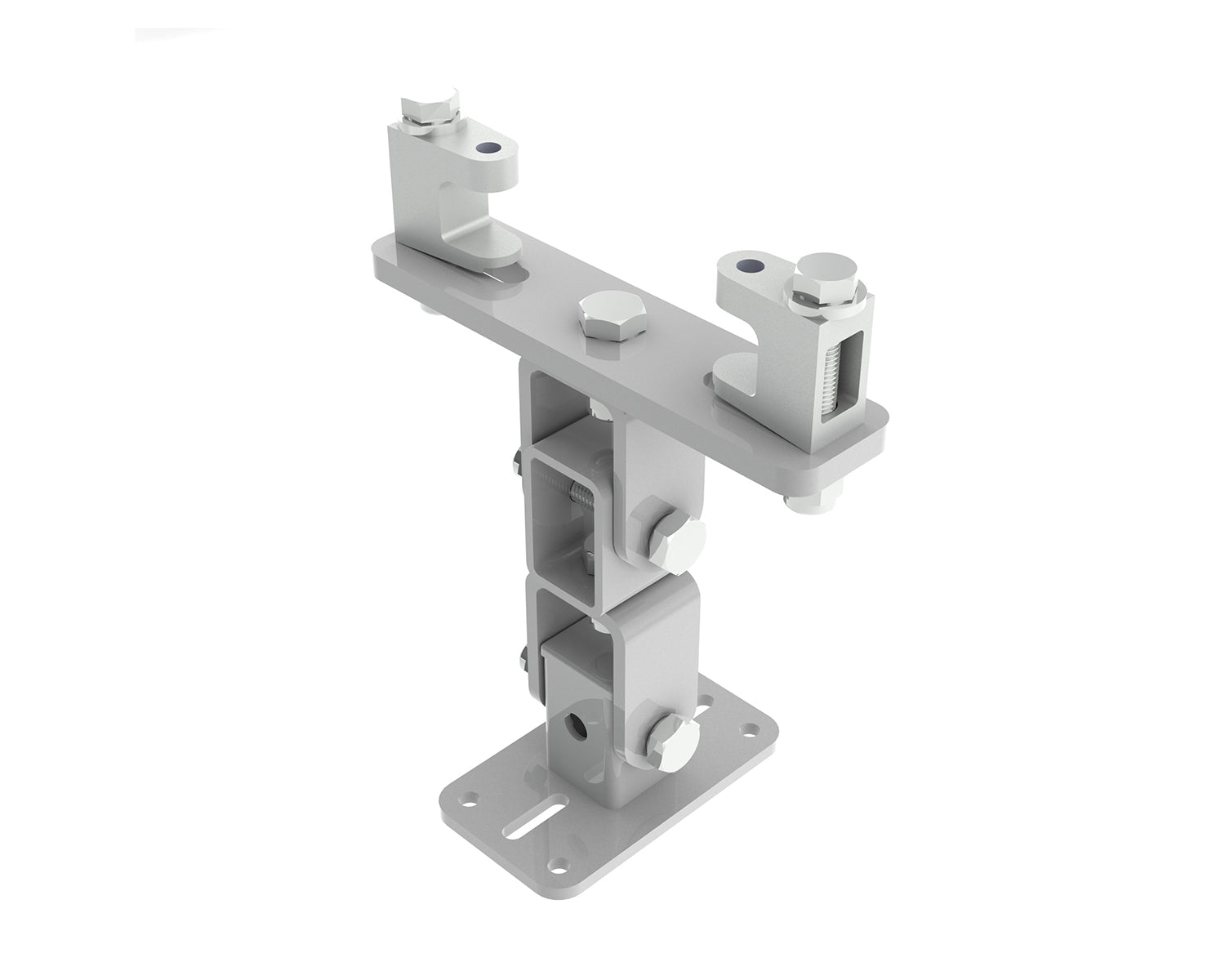 POWKBD4075SW - Powerdrive KBD4075S W Girder Bracket 75mm 155mm Type 75 Plate White Image 1