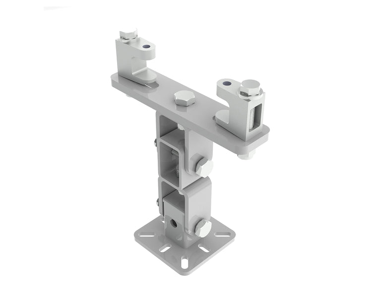 POWKBD4080SW - Powerdrive KBD4080S W Girder Bracket 75mm 155mm Type 80 Plate White Image 1