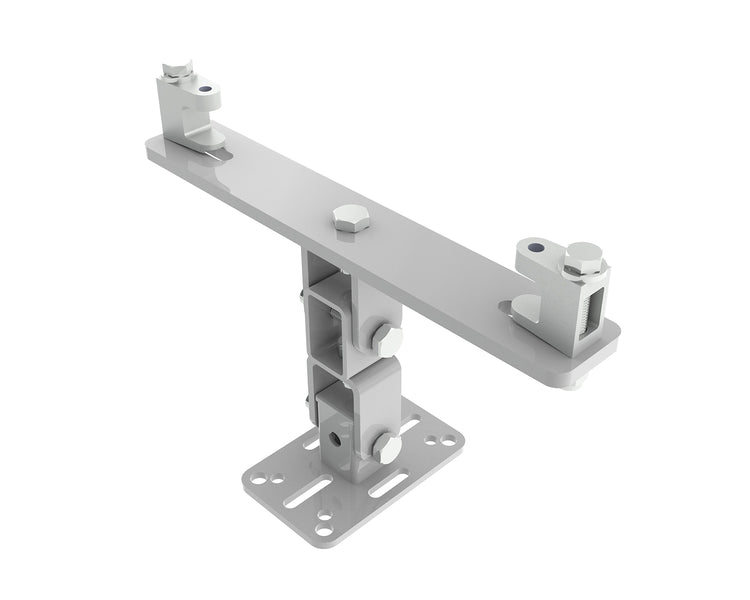 POWKBD4100LW - Powerdrive KBD4100L W Girder Bracket 230mm 320mm Type 100 Plate White Image 1