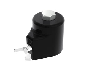 POWR142E - Powerdrive REF14.2E B Top Cap Casting with M10 Top Bolt for 35mm Stand Black Image 1