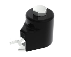 POWR143EB - Powerdrive REF14.3E B Top Cap Casting with M12 Top Bolt for 35mm Stand Black Image 1
