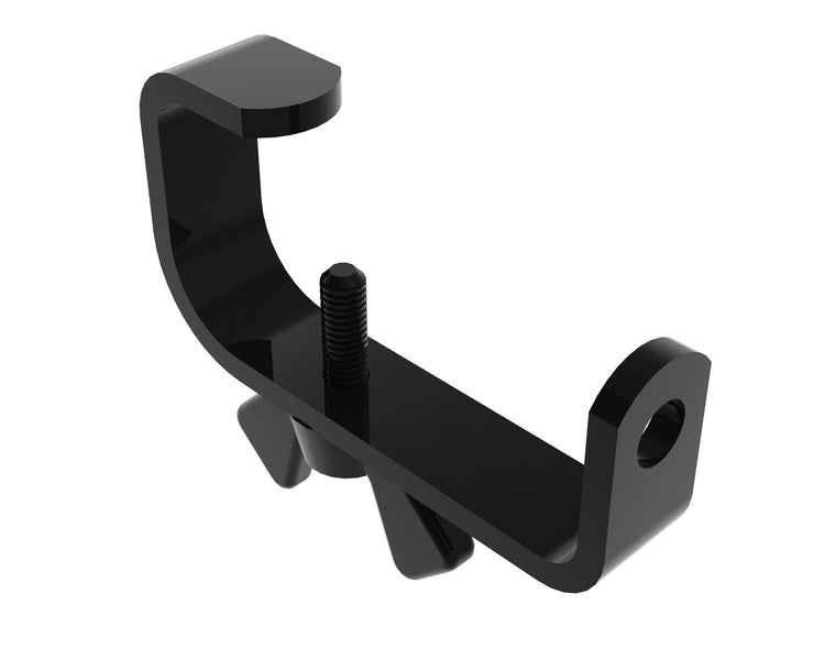 POWR19B - Powerdrive REF19 B Hook Clamp for 48mm  51mm Tube SWL 50kg Black Image 1