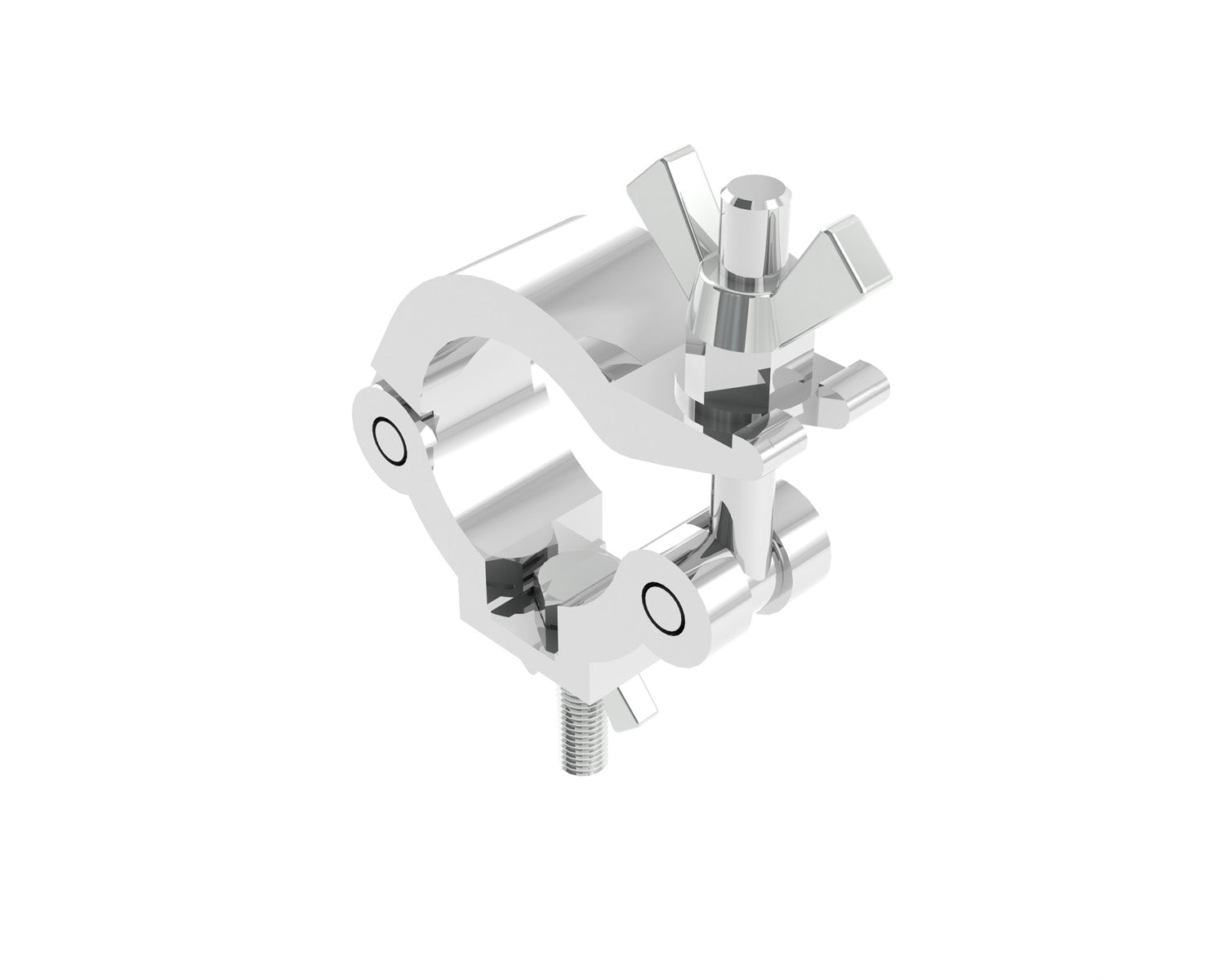 POWSLC500 - Powerdrive SLC500 2inch Slimline Half Coupler with M10 Screw & Nut Image 1
