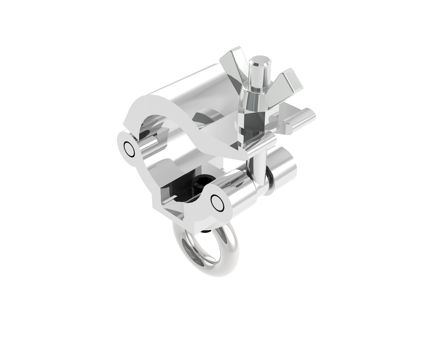 POWSWC645 - Powerdrive SWC645 2inch Standard Half Coupler with M10 Eyebolt Image 1