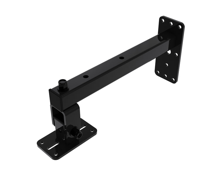 POWWHD75B - Powerdrive WHD75 B Top Mount Tilting Wall Bracket Type 75 Plate 40kg Black Image 1