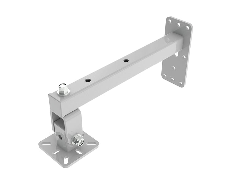 POWWHD80W - Powerdrive WHD80 W Top Mount Tilting Wall Bracket Type 80 Plate 40kg White Image 1