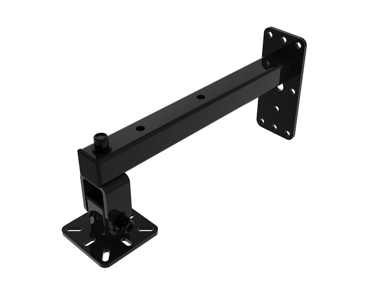 POWWHD80 - Powerdrive WHD80 B Top Mount Tilting Wall Bracket Type 80 Plate 40kg Black Image 1