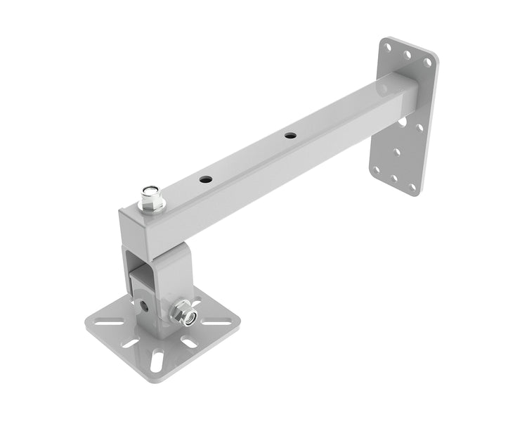 POWWHD90W - Powerdrive WHD90 W Top Mount Tilting Wall Bracket Type 90 Plate 40kg White Image 1