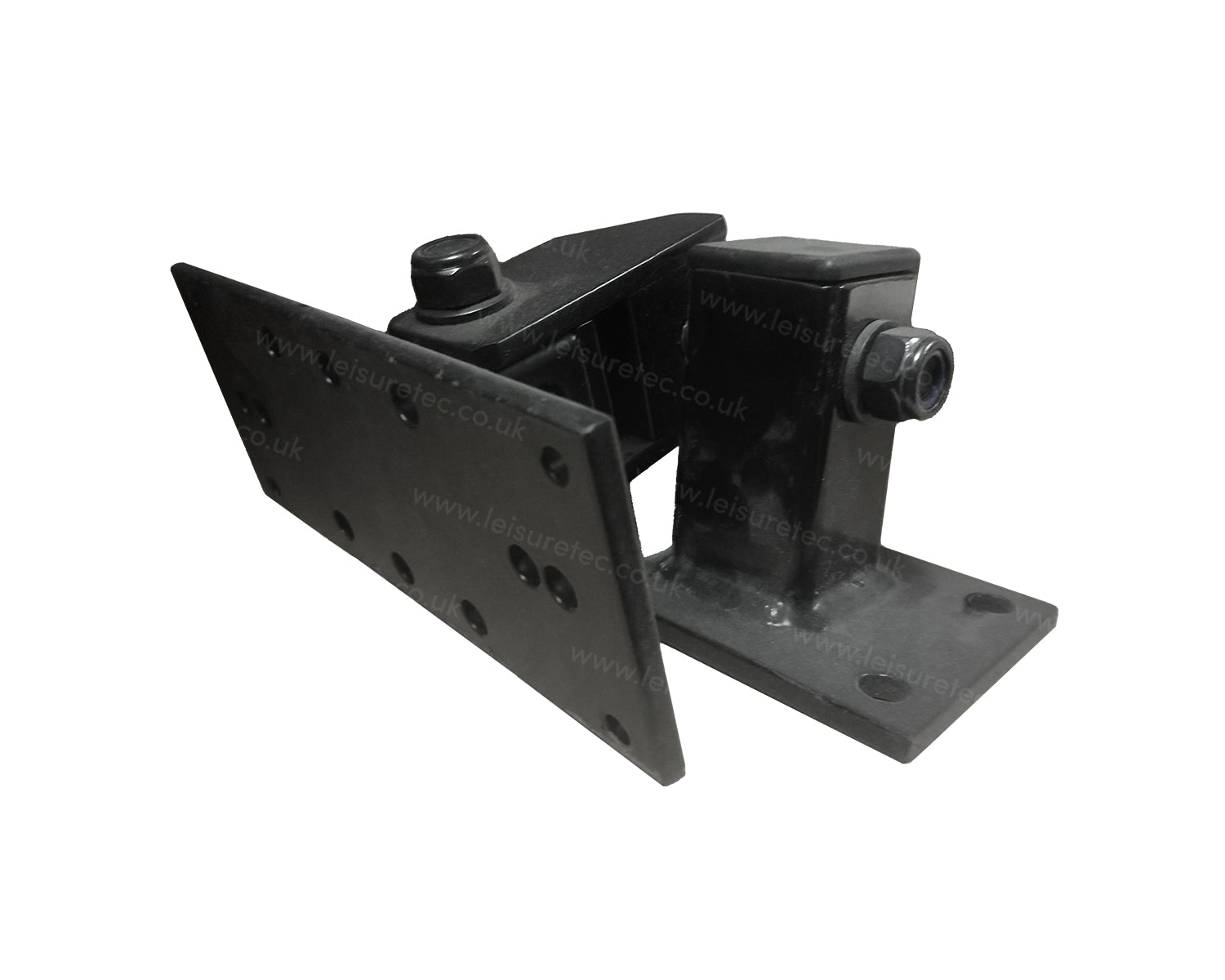 POWWHH74 - Powerdrive WHH74 B Back Mount Tilting Wall Bracket Black (25kg) Image 1