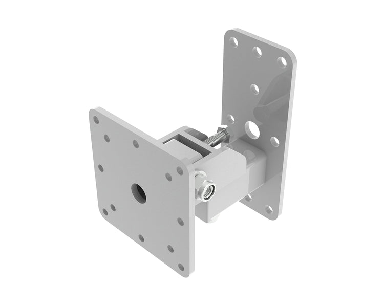 POWWHH75100VW - Powerdrive WHH75 100VESA W Back Mount Tilting Wall Bracket VESA 151mm White Image 1