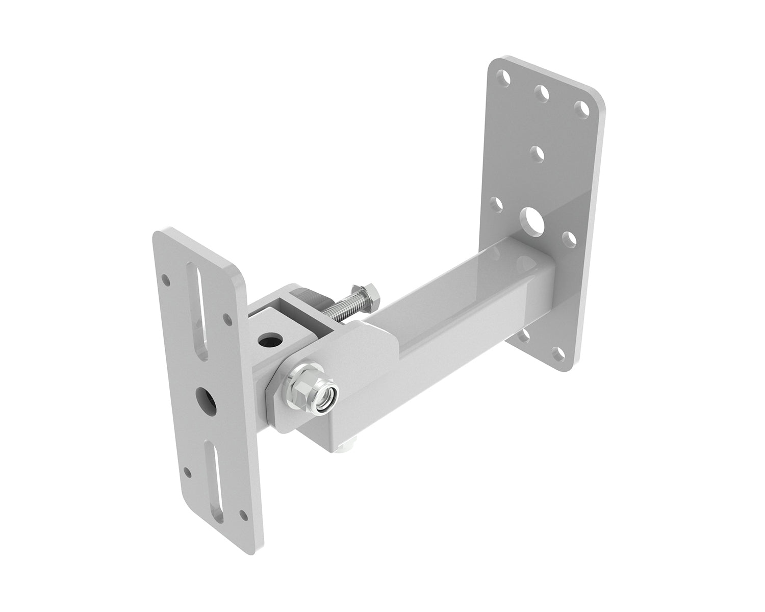 POWWHHM65W - Powerdrive WHHM65 W Back Mount Tilting Wall Bracket Type 65 253mm White Image 1