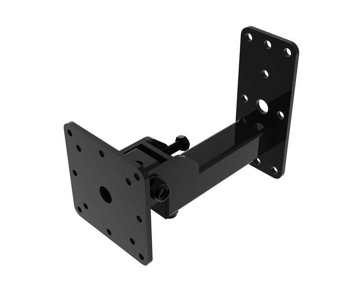 POWWHHM75100VB - Powerdrive WHHM75 100VESA B Back Mount Tilting Wall Bracket VESA 253mm Black Image 1