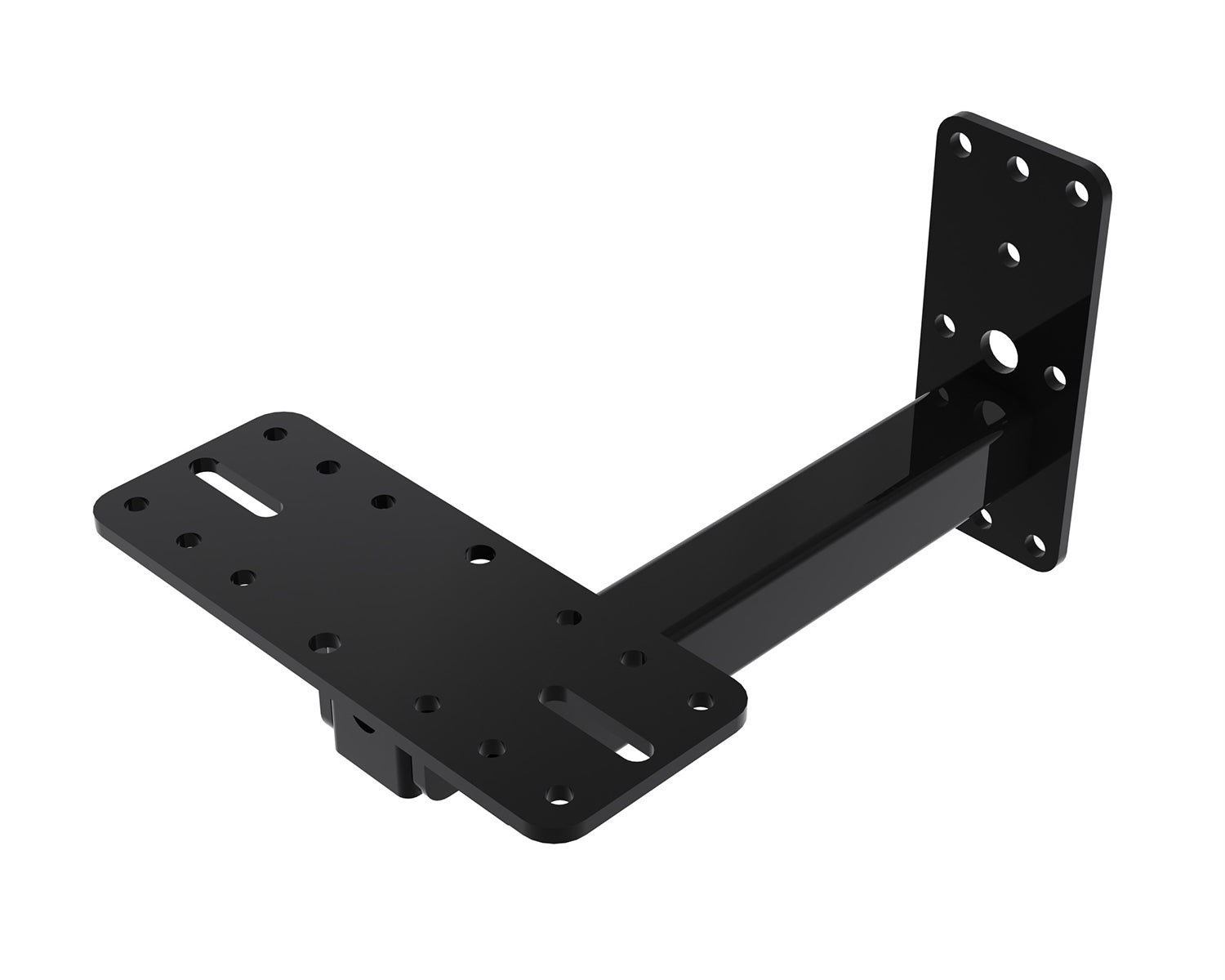 POWWHO140B - Powerdrive WHO140 B Bottom Mount Tilting Wall Bracket 323mm Type 140 Black Image 1