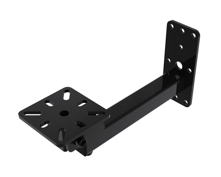 POWWHO90 - Powerdrive WHO90 B Bottom Mount Tilting Wall Bracket 323mm Type 90 Black Image 1