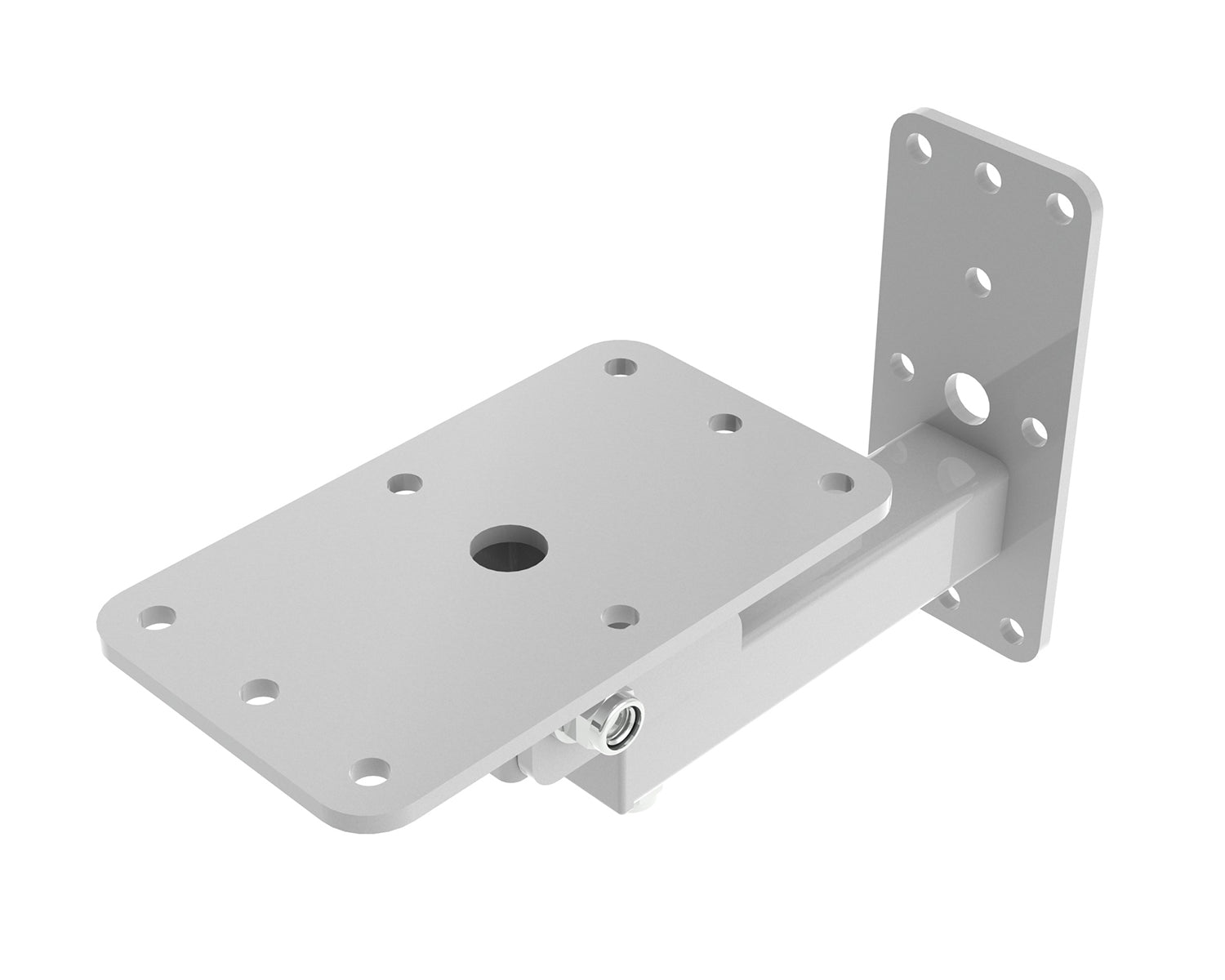 POWWHOM120W - Powerdrive WHOM120 W Bottom Mount Tilting Wall Bracket 215mm Type 120 White Image 1