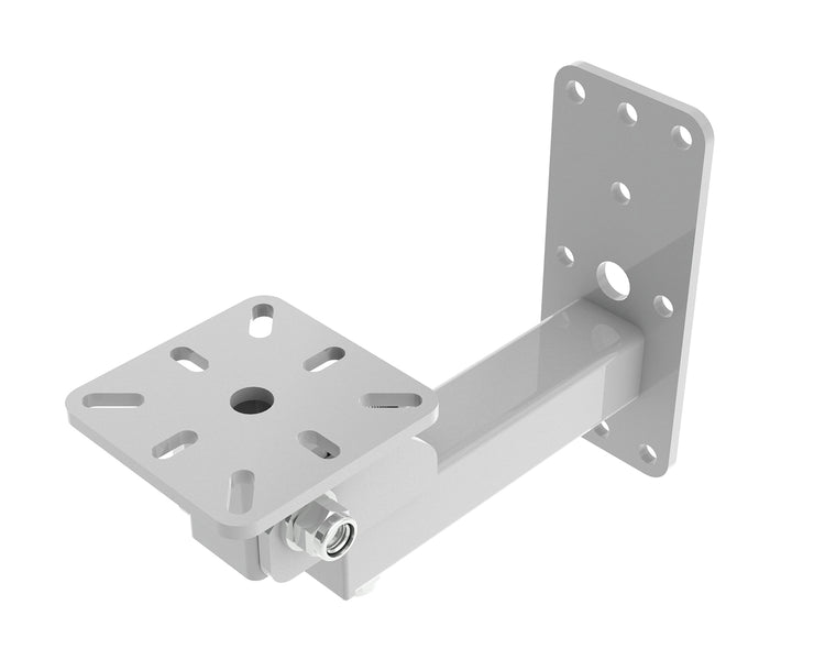 POWWHOM80W - Powerdrive WHOM80 W Bottom Mount Tilting Wall Bracket 215mm Type 80 White Image 1