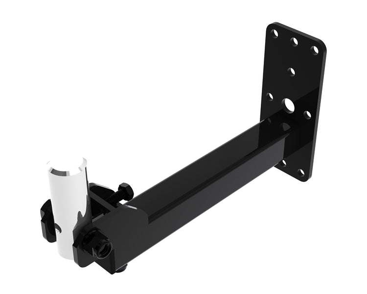 POWWHU35B - Powerdrive WHU35 B Bottom Mount Tilting Wall Bracket 324mm 35mm Spigot Black Image 1