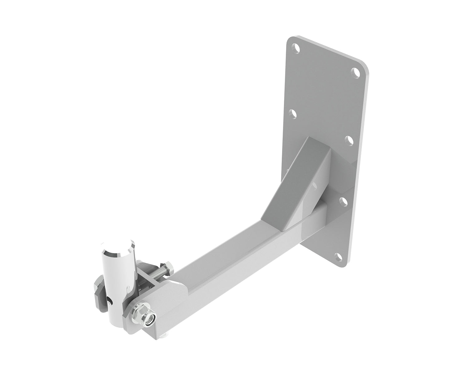 POWWHU35EHDW - Powerdrive WHU35EHD W Heavy Duty Tilting Wall Bracket 324mm 35mm Spigot Wht Image 1