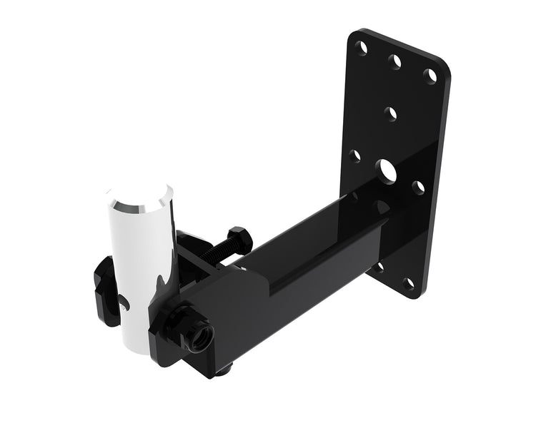 POWWHUM35B - Powerdrive WHUM35 B Bottom Mount Tilting Wall Bracket 215mm 35mm Spigot Blk Image 1