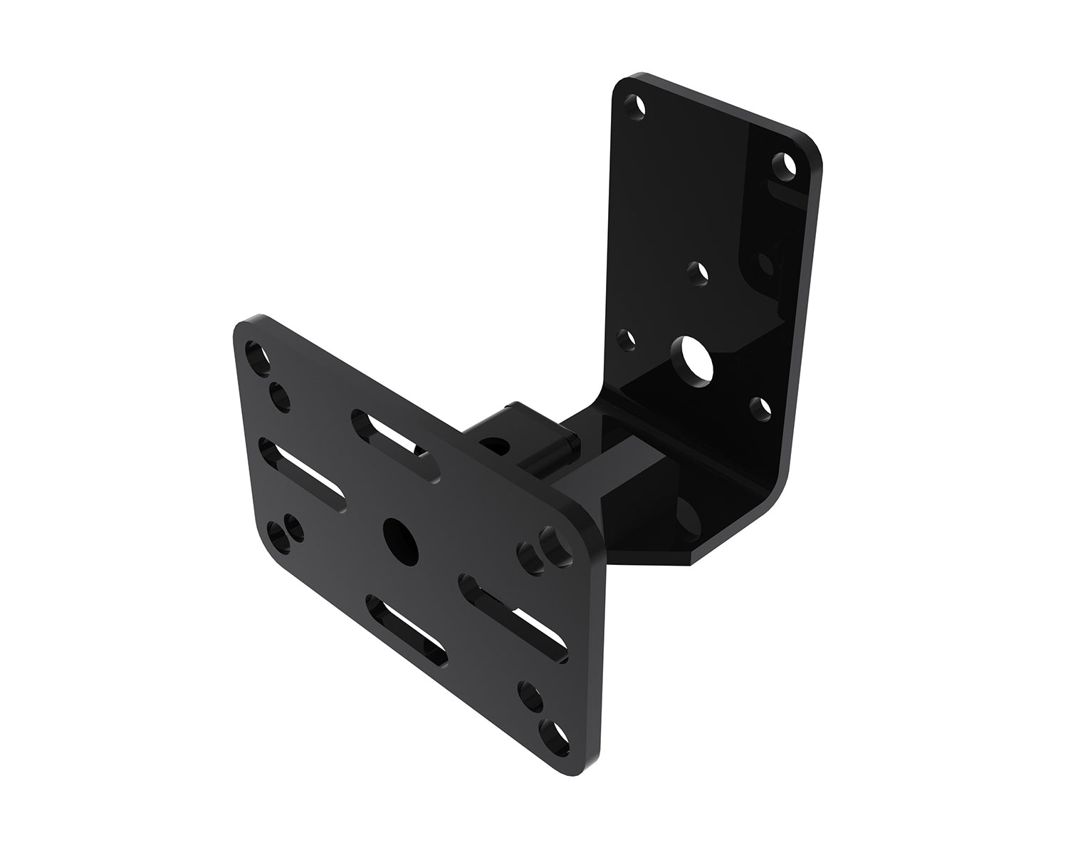 POWWME100101B - Powerdrive WME100 101 B Back Mount Wall Bracket Type 100 126 146mm Black Image 1