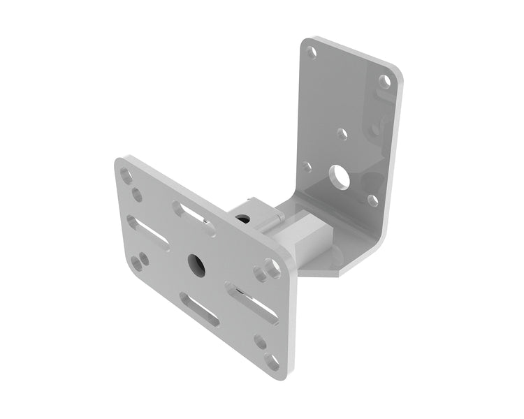 POWWME100101W - Powerdrive WME100 101 W Back Mount Wall Bracket Type 100 126 146mm White Image 1