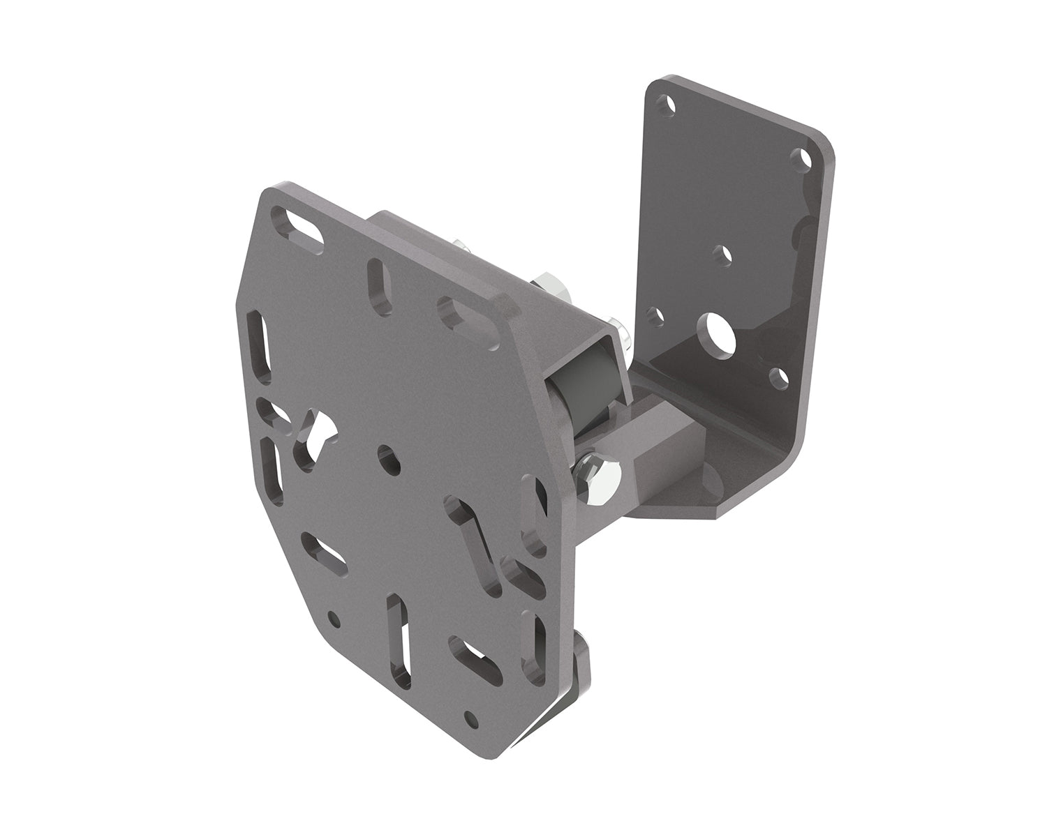 POWWME100AVG - Powerdrive WME100AV G Anti Vibration Wall Bracket Type 100 156 175mm Grey Image 1