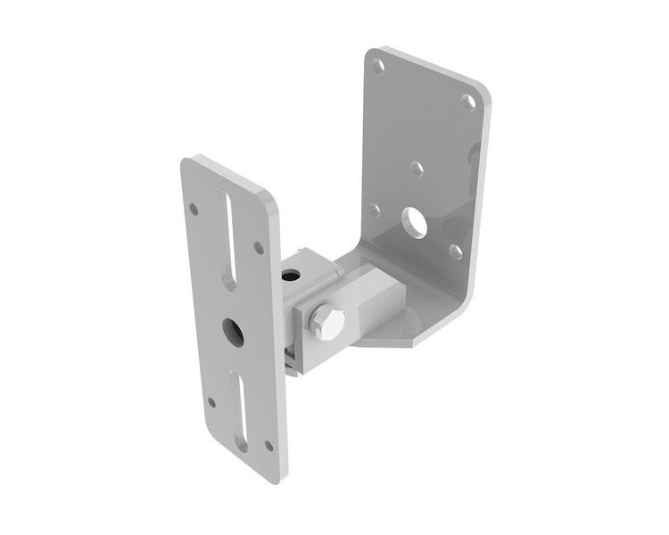 POWWME65W - Powerdrive WME65 W Back Mount Tilting Wall Bracket Type 65 126 146mm White Image 1