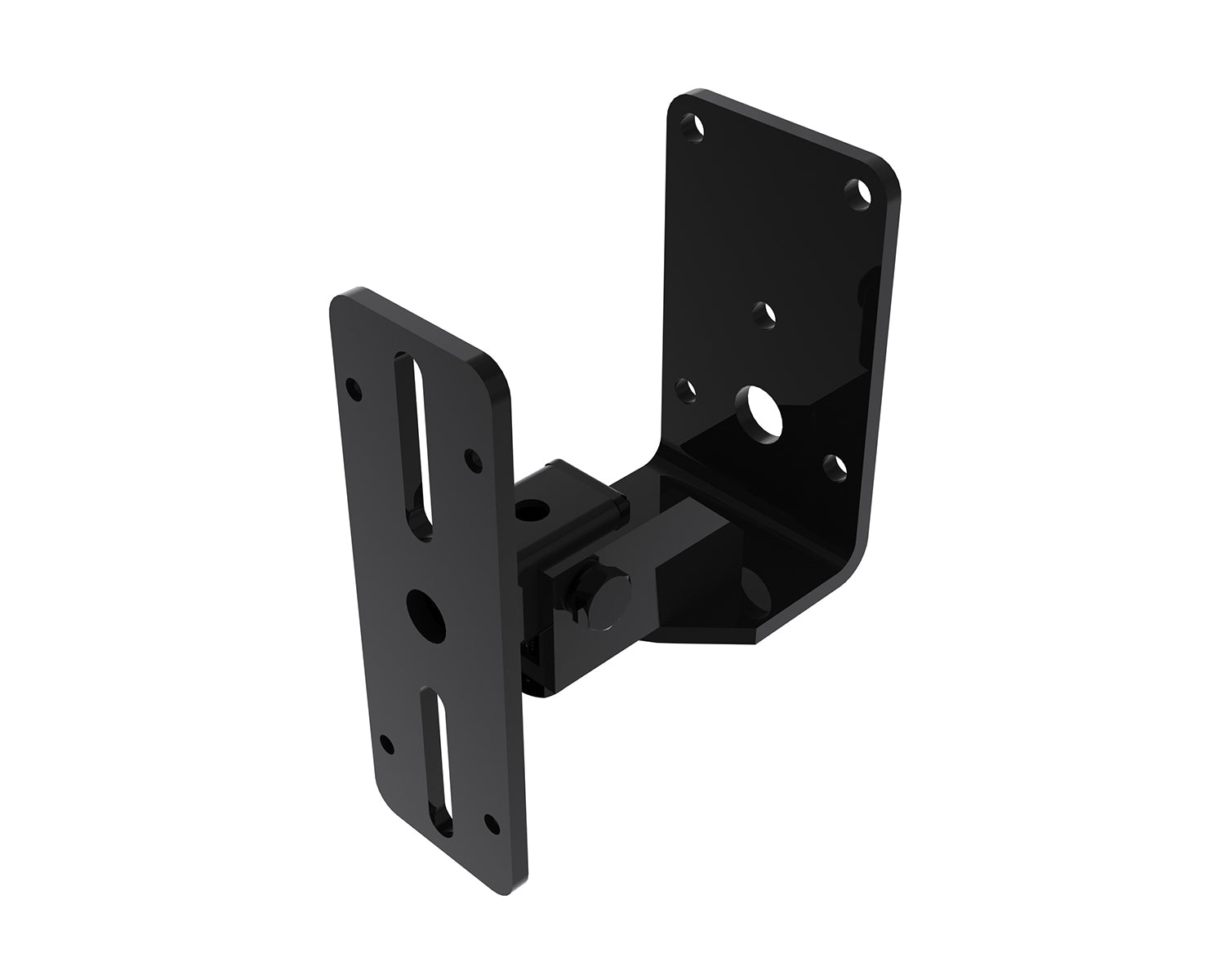 POWWME65 - Powerdrive WME65 B Back Mount Tilting Wall Bracket Type 65 126 146mm Black Image 1